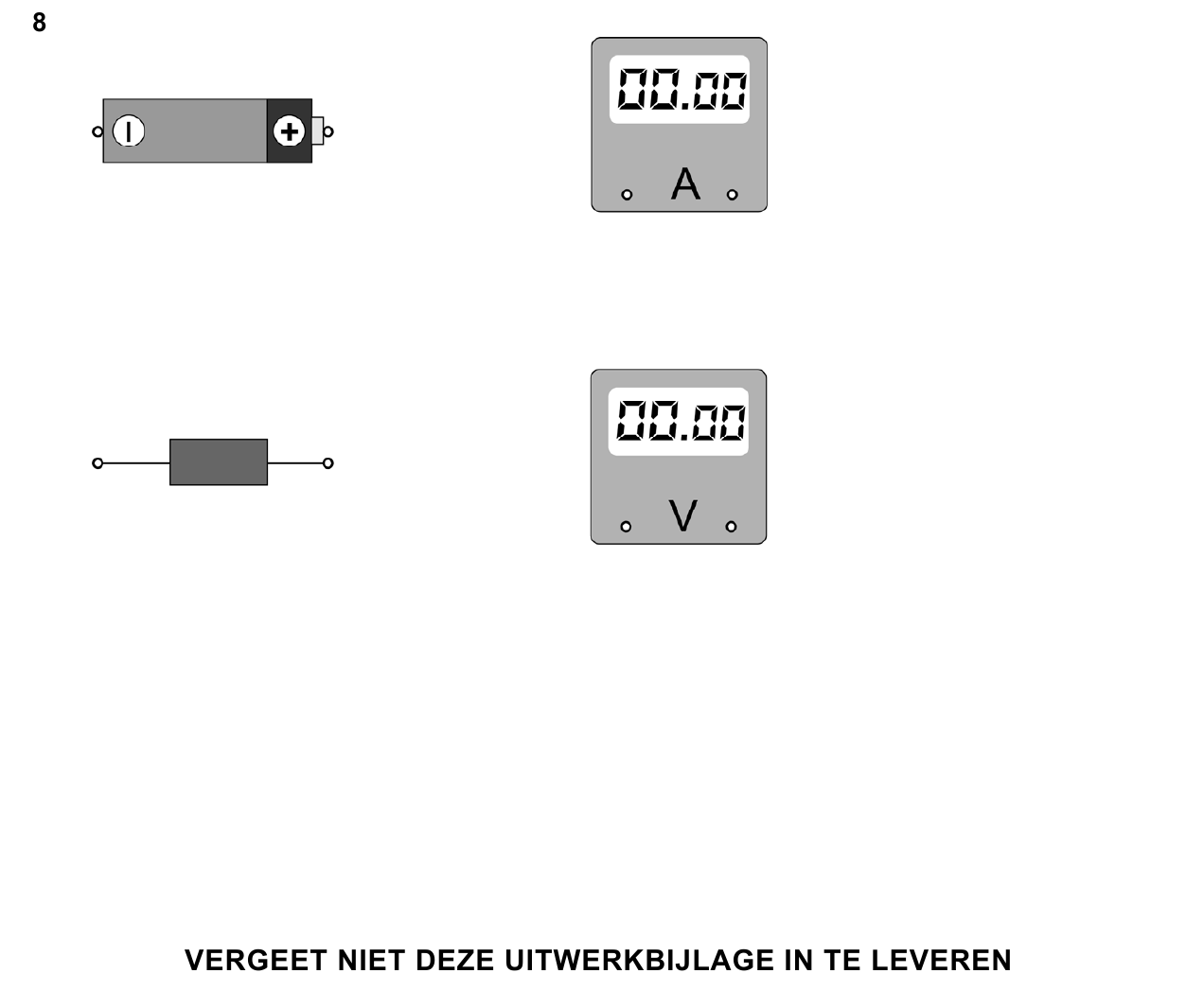 uitwerkbijlage bij vraag 8