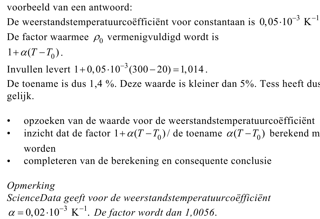 beoordelingsmodel vraag 12