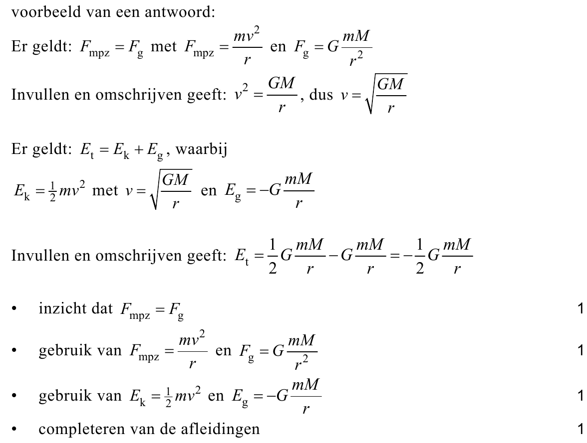 beoordelingsmodel vraag 20