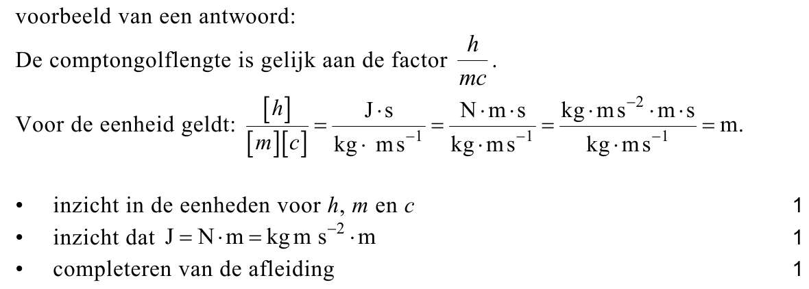 beoordelingsmodel vraag 20