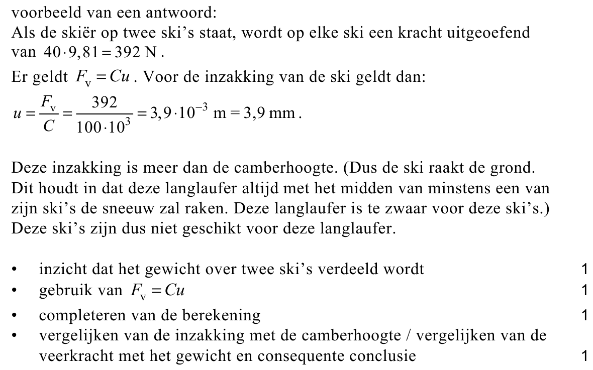 beoordelingsmodel vraag 2