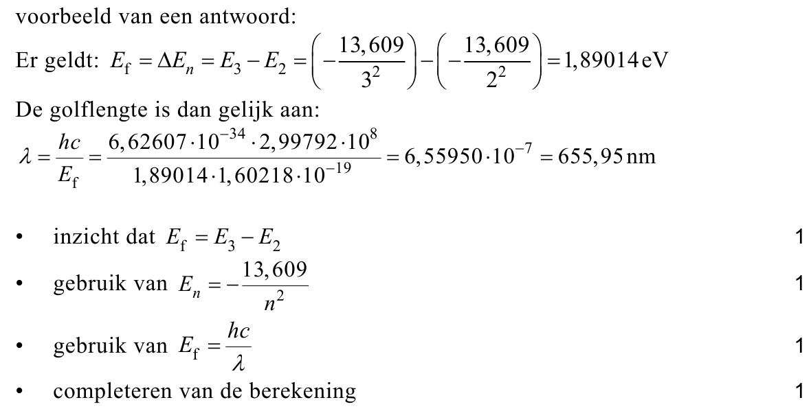 beoordelingsmodel vraag 9