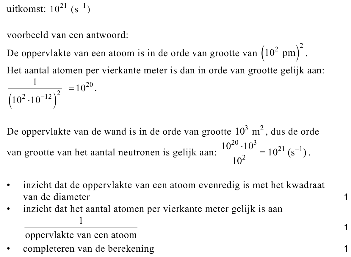 beoordelingsmodel vraag 17