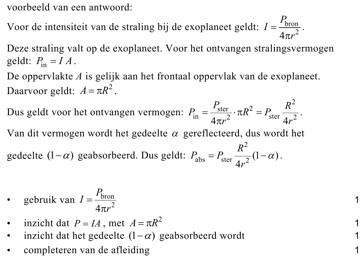 beoordelingsmodel vraag 8