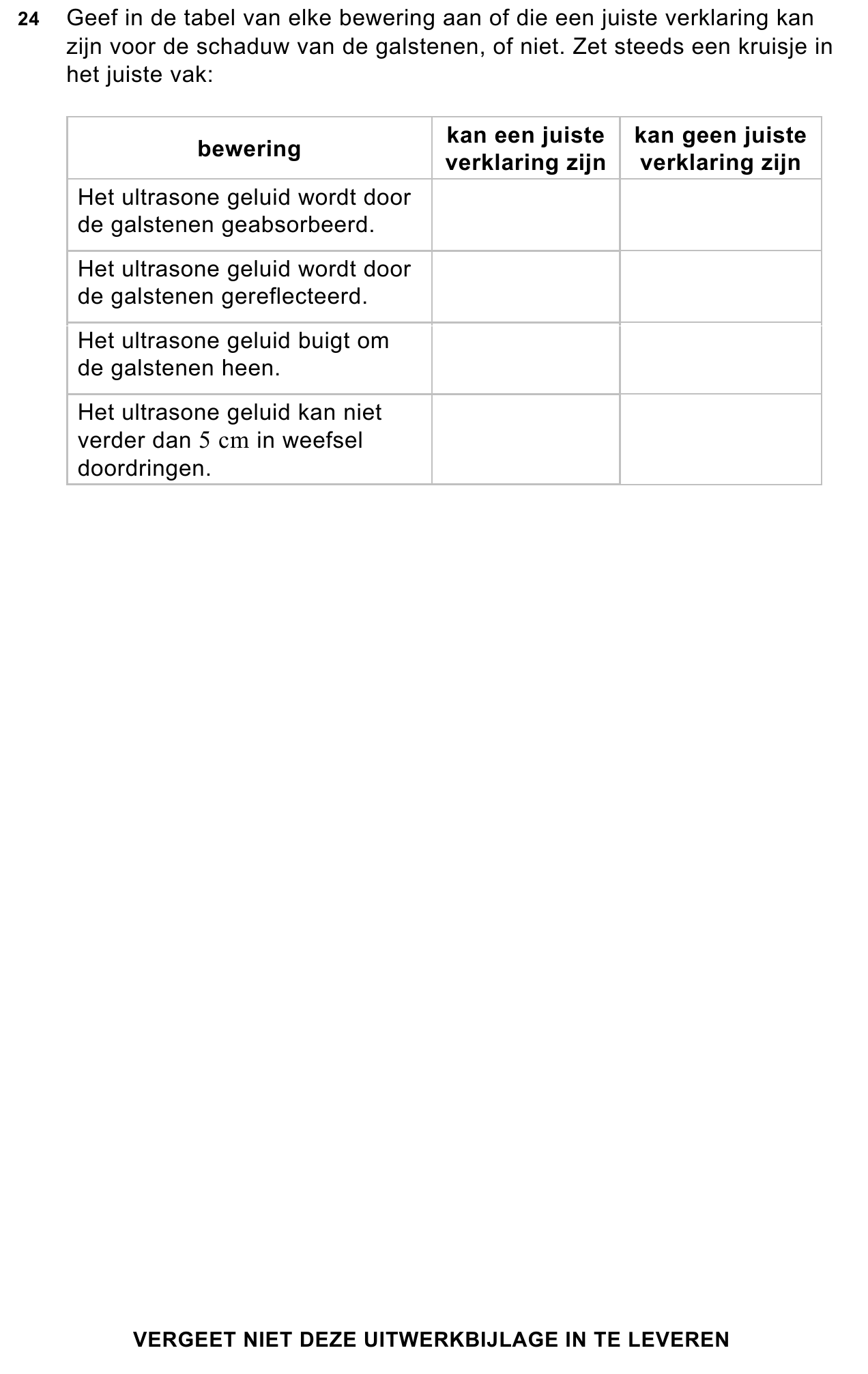 uitwerkbijlage bij vraag 24