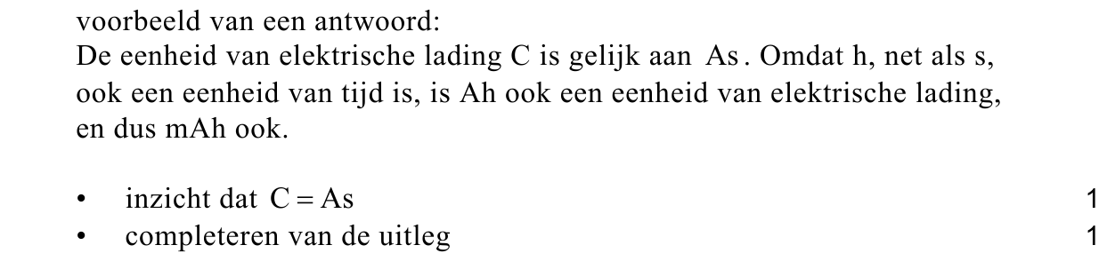 beoordelingsmodel vraag 10