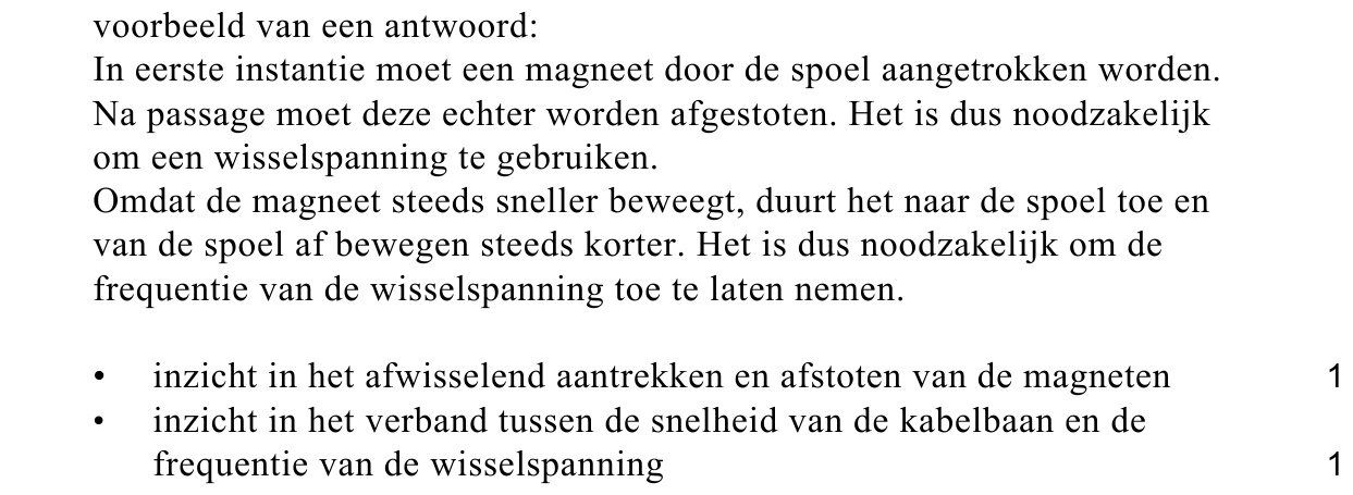 beoordelingsmodel vraag 16