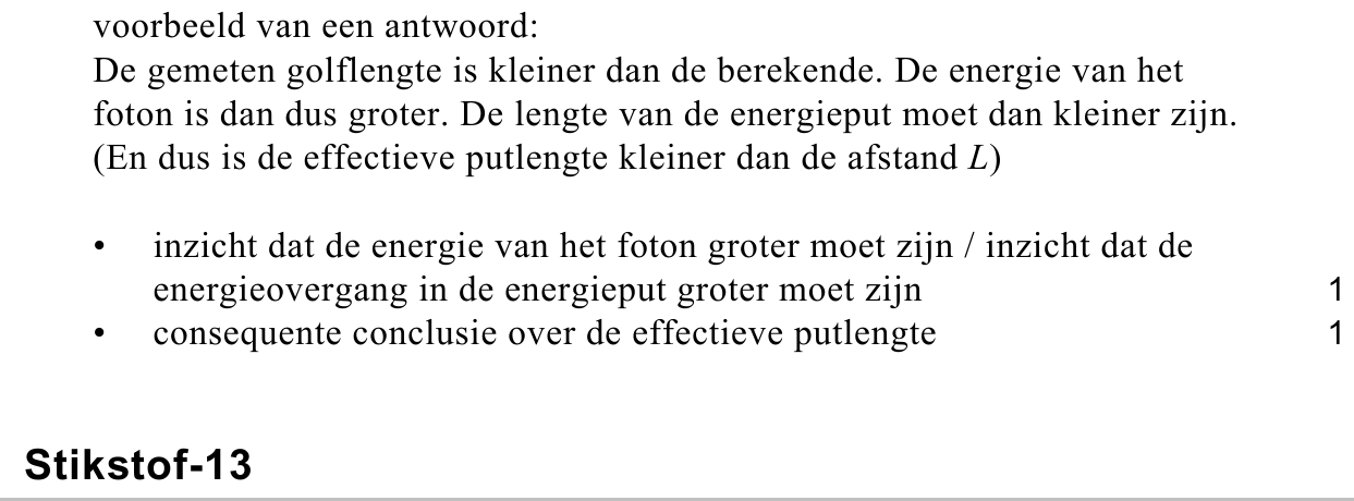 beoordelingsmodel vraag 18
