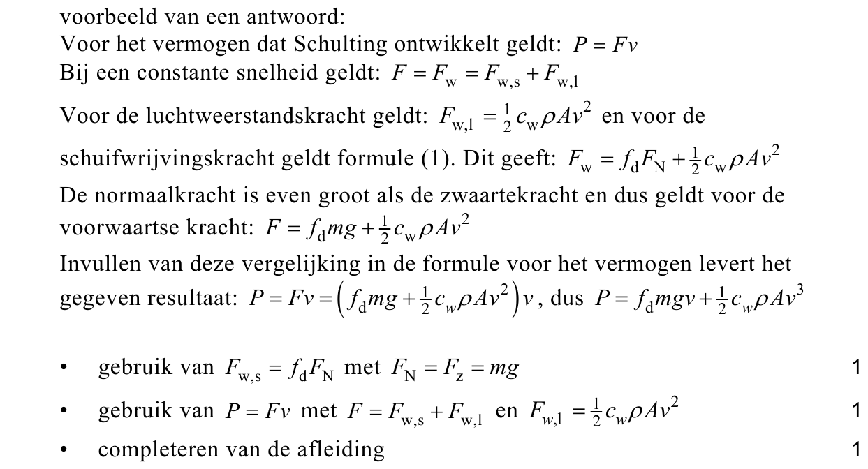 beoordelingsmodel vraag 3
