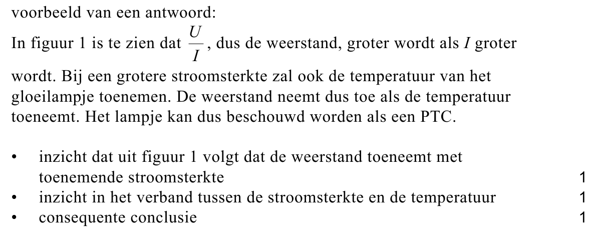 beoordelingsmodel vraag 1