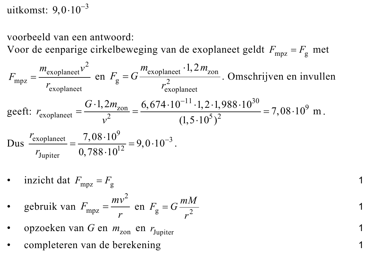 beoordelingsmodel vraag 22